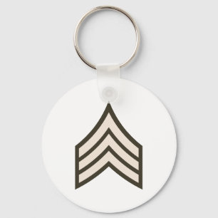 Llavero rango de sargento del ejército
