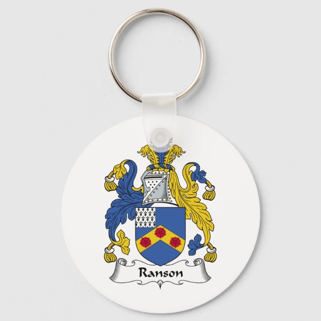 Llavero Ranson Family Crest (Anverso)