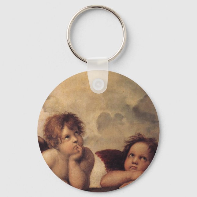 Llavero Raphael,Sistine Cherub (Anverso)