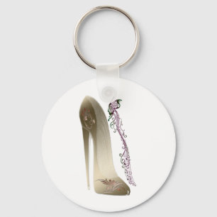 Llavero Rapsodia en arte del zapato del estilete del oro