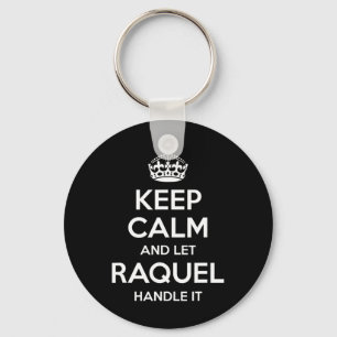 Llavero Raquel Keep Calm Nombre Personalizado Funny Cumple