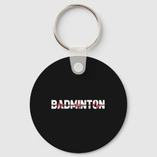 Llavero Raqueta de la cancha de Badminton Court - Transbor