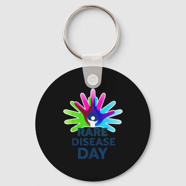 Llavero Rare Disease Awareness Shirt - Rare Disease Day 20 (Anverso)