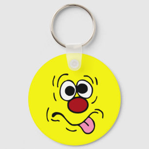 Llavero Raro Rostro Grumpey