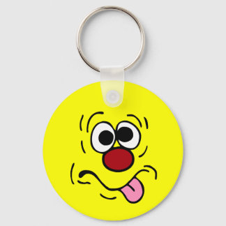 Llavero Raro Rostro Grumpey