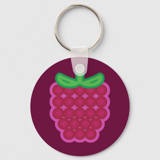 Llavero Raspberry (Anverso)