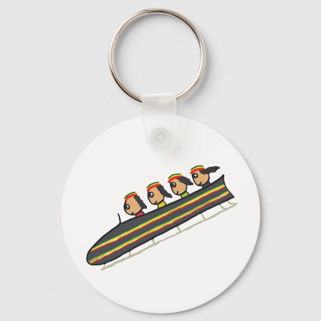 Llavero Rasta Bobsleigh Team (Anverso)