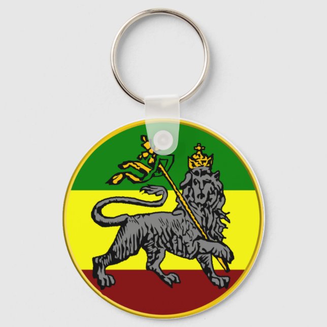 Llavero Rasta Lion Keychain (Anverso)