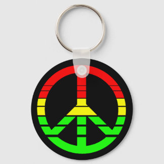 Llavero Rasta Peace Keychain