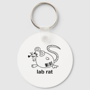 Llavero Rata de laboratorio