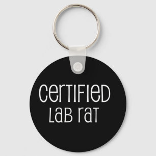 Llavero Rata de laboratorio certificada