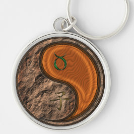 Llavero Rata de Tauro y Madera