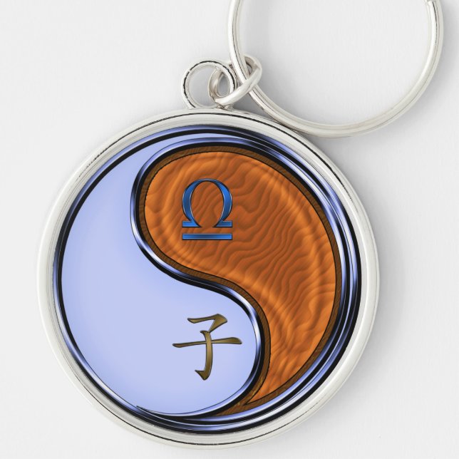 Llavero Rata Libra y Madera (Frente)