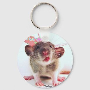 Llavero Rata tonta de Flutterby