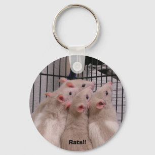 Llavero ¡Ratas!