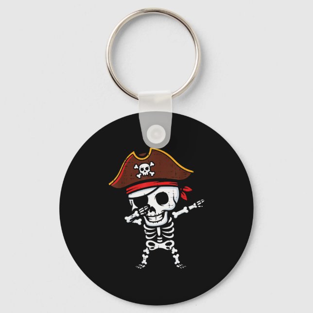 Llavero Rate Skeleton Dab Dance Halloween Costume Boys Gir (Anverso)