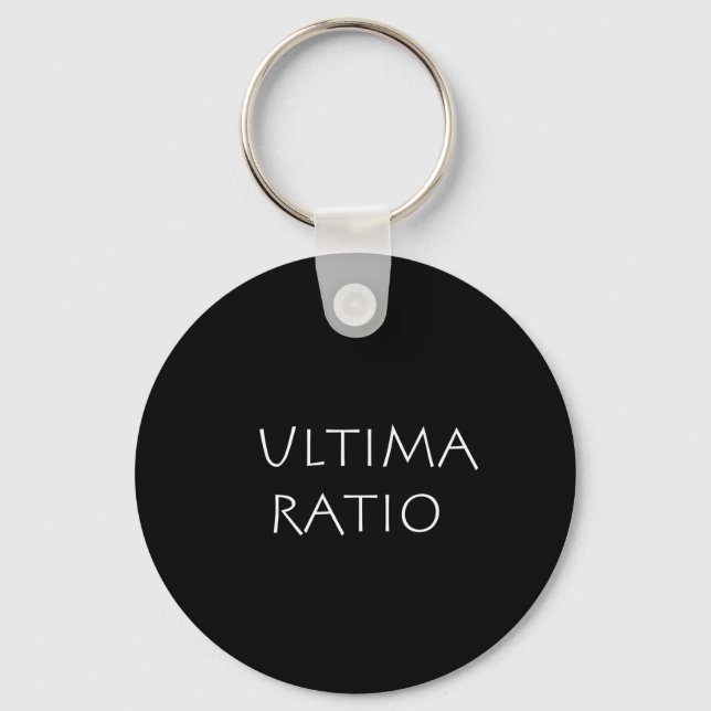 Llavero Ratio Ultima (Anverso)