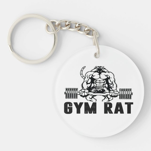 Llavero Rato de gimnasio (Frente)