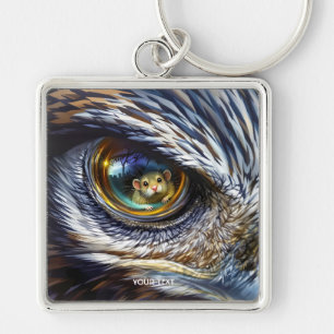 Llavero Ratón Ojos De Águila Fantasía Lindo