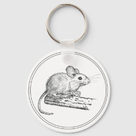 Llavero Ratón Pequeño Lápiz