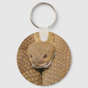 Llavero Rattlesnake Head