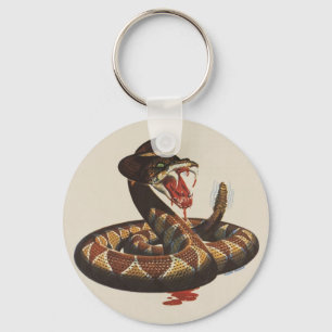 Llavero Rattlesnake Keychain
