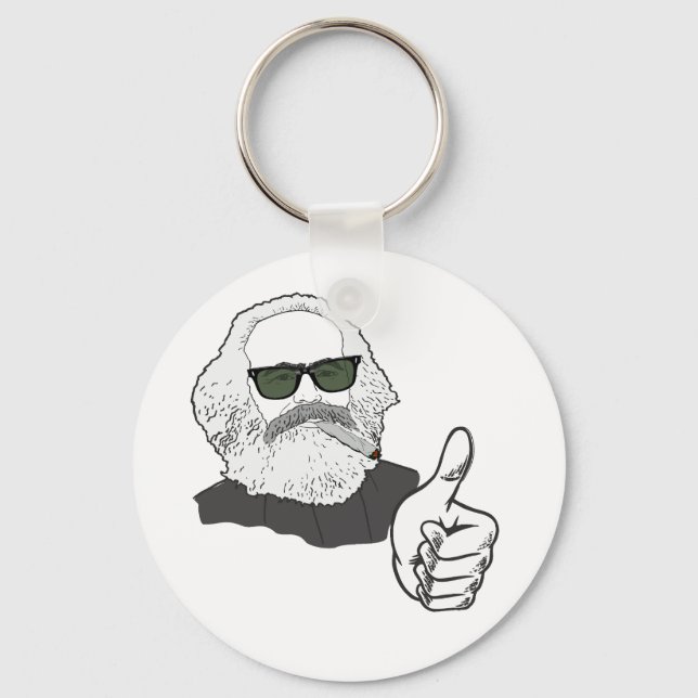 Llavero Rauchender Karl Marx mit Sonnenbrille (Anverso)