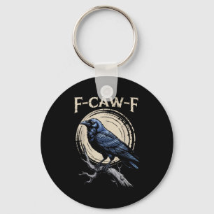 Llavero Raven Crow F-craw-f Halloween Bird Fcawf Gótico Sp