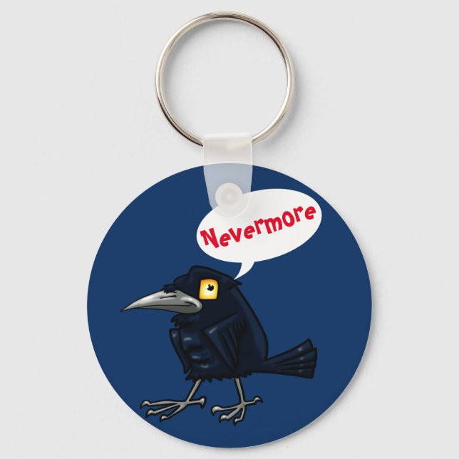 Llavero Raven de Poe (Anverso)