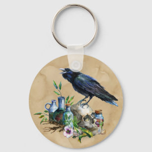 Llavero Raven Magick Keychain