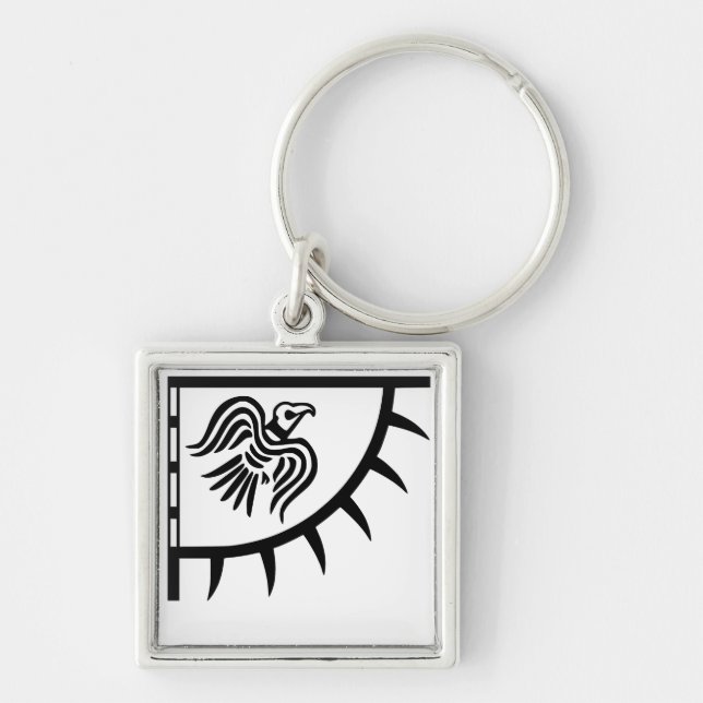 Llavero Raven Viking Banner (Frente)