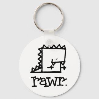 Llavero Rawr Dinosaur Meepple Keychain