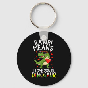 Llavero Rawr Significa Que Te Amo En San Valentín De Dinos