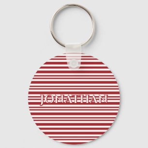Llavero Rayas de Caramelo de Navidad