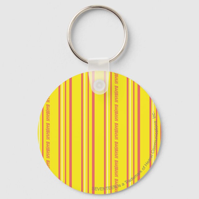 Llavero Rayas delgadas Amarillo (Anverso)