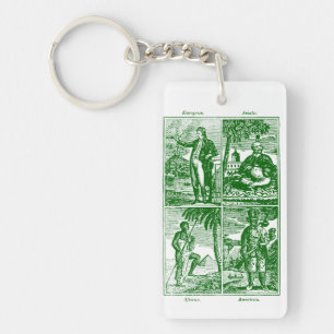 Llavero Razas de la humanidad en 1831