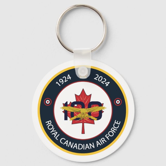 Llavero RCAF 100 Roundel Keychain (Anverso)