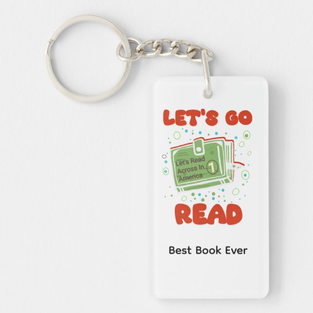 Llavero Read across america  (Frente)