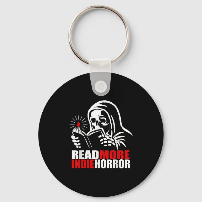 Llavero Read More Indie Horror Apparel  (Anverso)