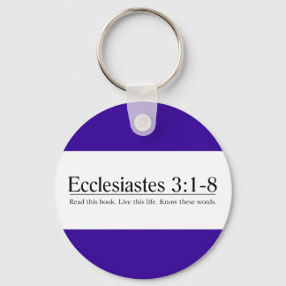 Llavero Read the Bible Ecclesiastes 3:1-8