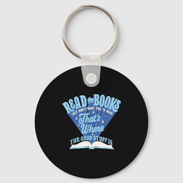 Llavero Read The Book They Don't Want You To Read  (Anverso)