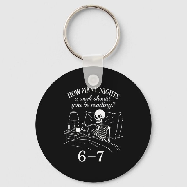 Llavero Reading 67 Meme Englieacher Funny 67 Book Lover Hu (Anverso)