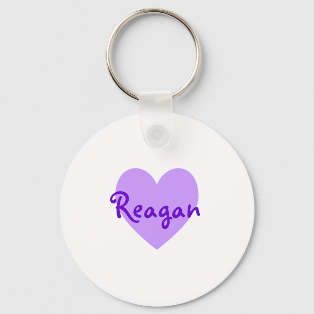Llavero Reagan en morado (Anverso)