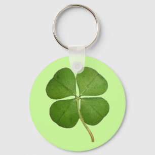 Llavero Real 4 Leaf Clover Shamrock