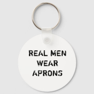 Llavero real de los delantales del desgaste de