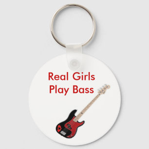 Llavero real del bajo del juego de los chicas