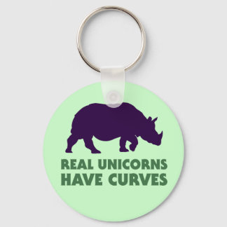 Llavero Real Unicornio tiene cadena de curvas