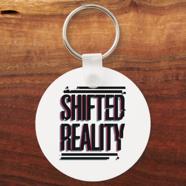 Llavero Realidad cambiada - Brillante en la línea de tiemp (Anverso)