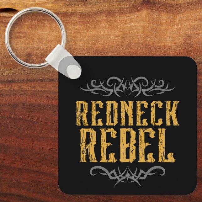 Llavero Rebelde de Redneck (Anverso)