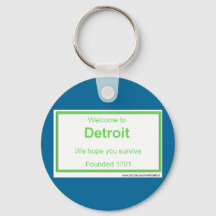 Llavero Recepción de Detroit